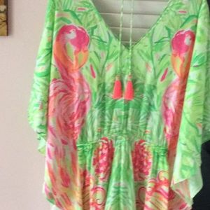 Lilly flamingo romper